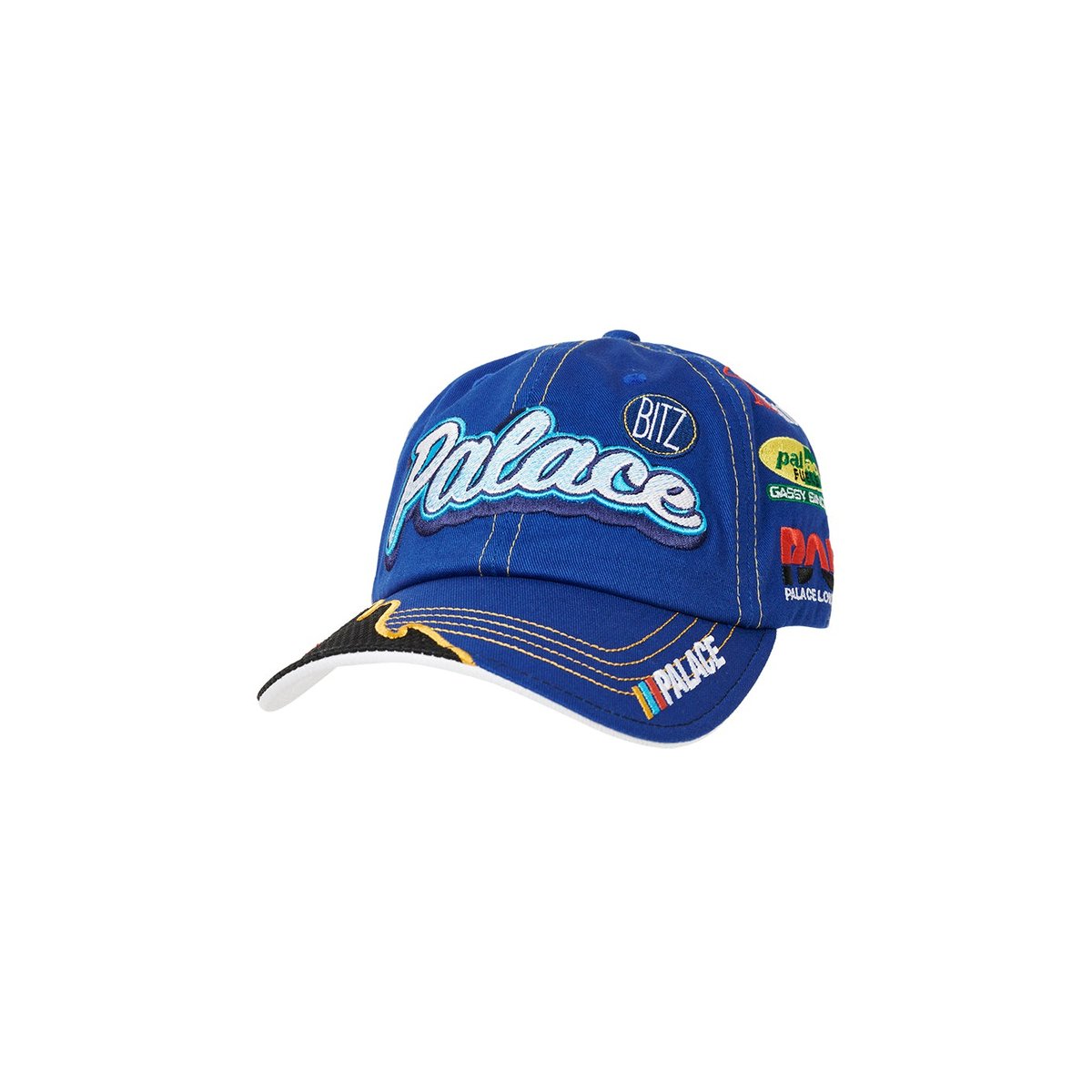 PALACE TEAM RACING 6-PANEL BLUE