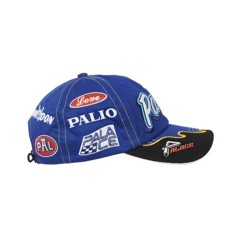 PALACE TEAM RACING 6-PANEL BLUE
