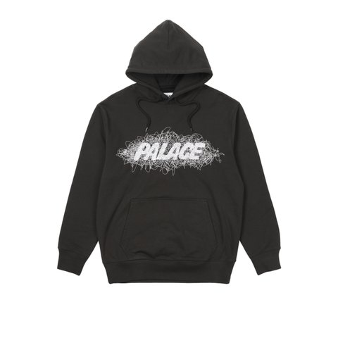 Palace SKETCHY HOOD BLACK - Colorway