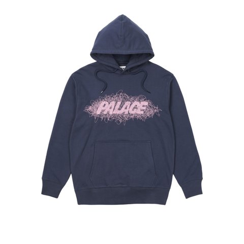 Palace SKETCHY HOOD NAVY - Colorway