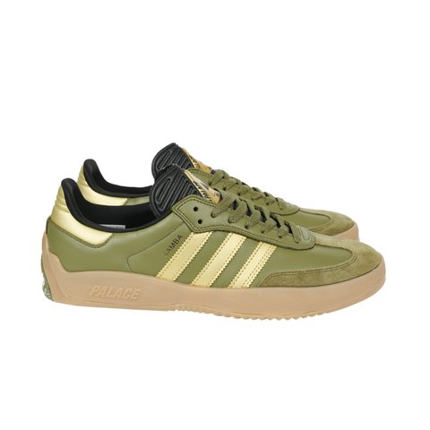 ADIDAS PALACE PUIG SAMBA FOCUS OLIVE / GOLD METALIC / GUM
