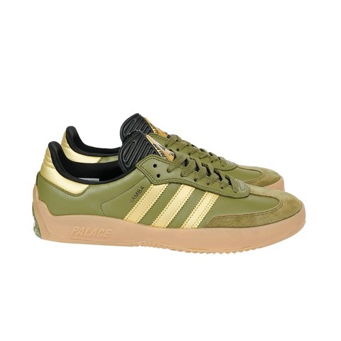 ADIDAS PALACE PUIG SAMBA FOCUS OLIVE / GOLD METALIC / GUM