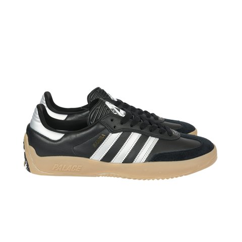 Palace ADIDAS PALACE PUIG SAMBA CORE BLACK / SILVER METALIC / GUM - Colorway