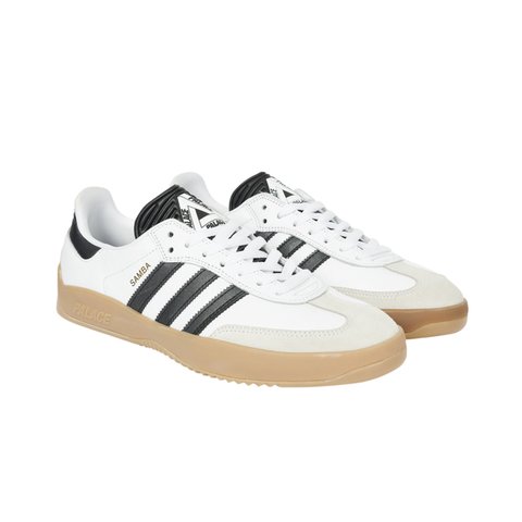 Palace ADIDAS PALACE PUIG SAMBA FTWR WHITE / CORE BLACK / GUM - Colorway