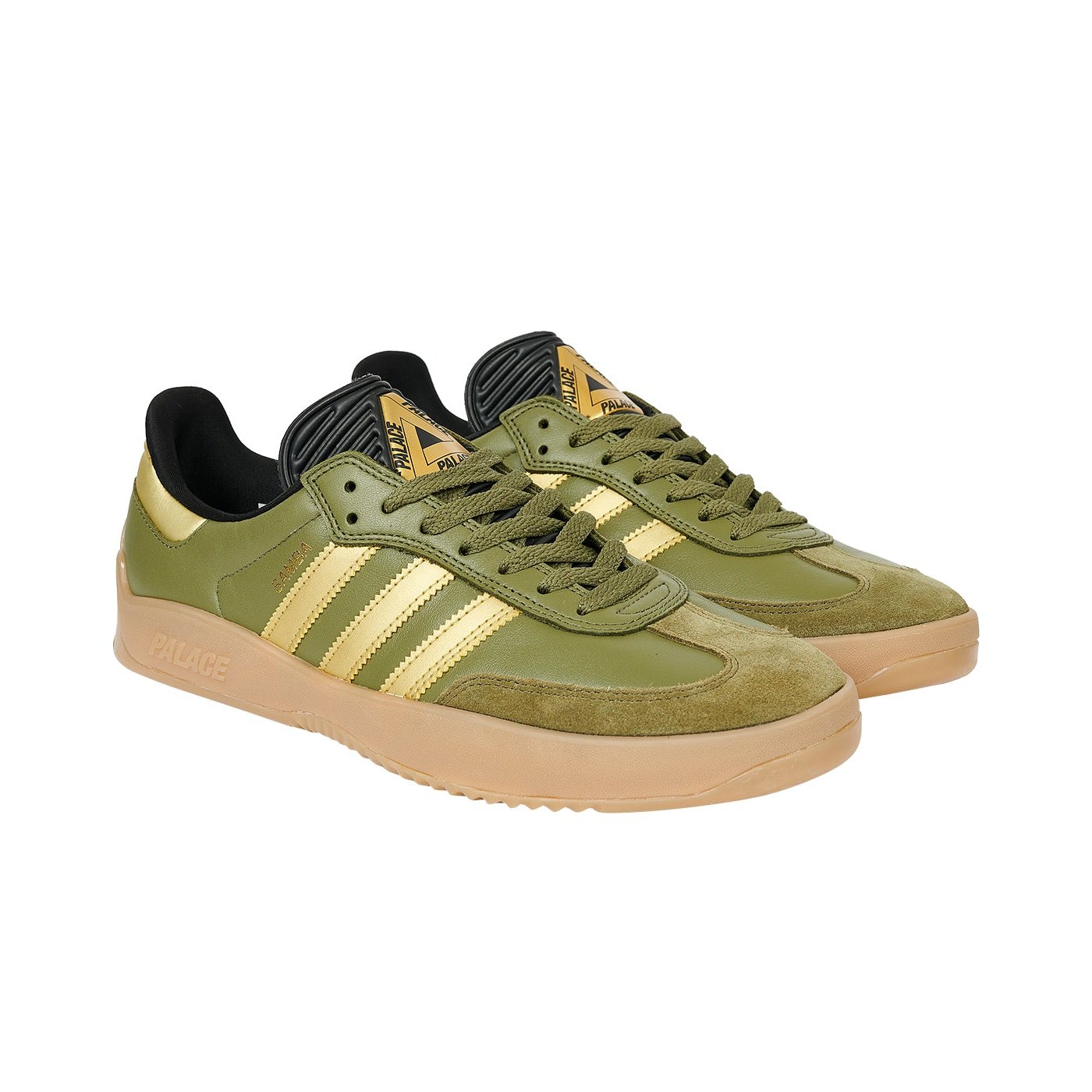 ADIDAS PALACE PUIG SAMBA FOCUS OLIVE / GOLD METALIC / GUM
