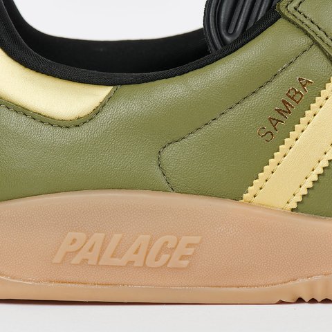 ADIDAS PALACE PUIG SAMBA FOCUS OLIVE / GOLD METALIC / GUM