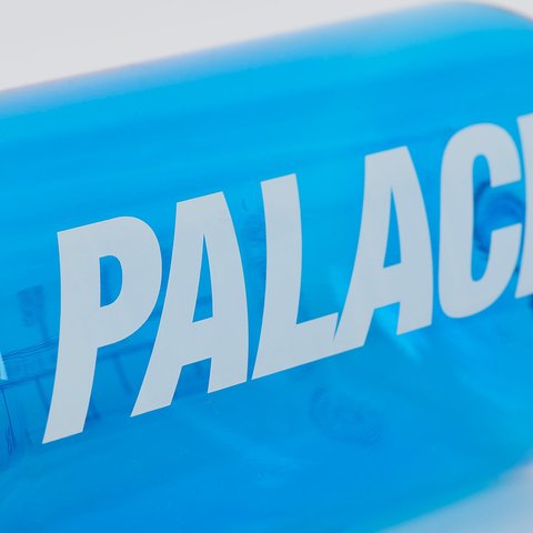 PALACE NALGENE FONT WATER BOTTLE BLUE
