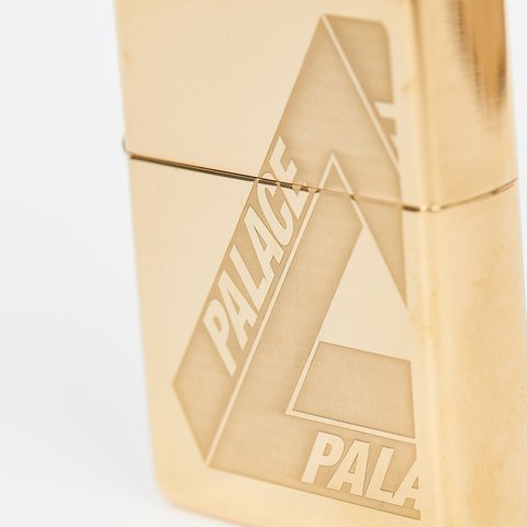 Palace PALACE TRI-FERG ZIPPO LIGHTER HIGH POLISH BRASS - Colorway