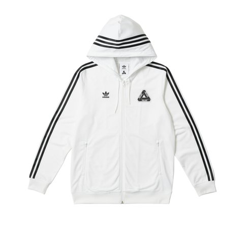 Palace ADIDAS PALACE HOODED FIREBIRD TRACK TOP WHITE - Colorway