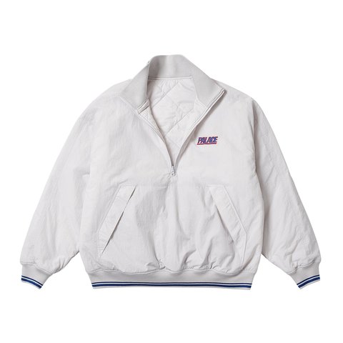 Palace REVERSIBLE QUILTED SPORTS BOMBER GREY - Colorway