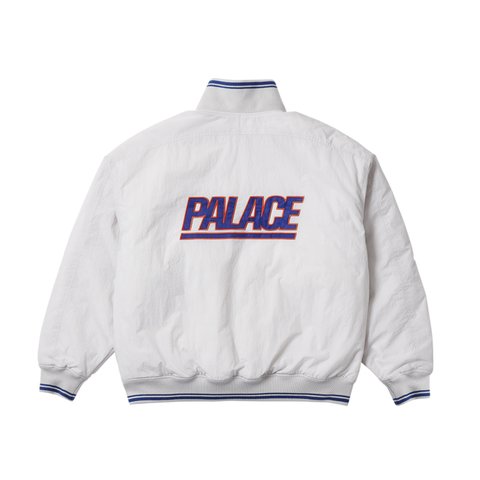 Palace REVERSIBLE QUILTED SPORTS BOMBER GREY - Colorway