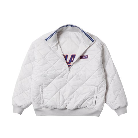 Palace REVERSIBLE QUILTED SPORTS BOMBER GREY - Colorway