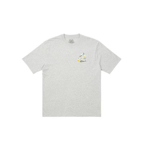 Palace TRI-CHROME T-SHIRT GREY MARL - Colorway