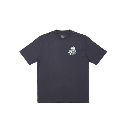 Palace TRI-CHROME T-SHIRT NAVY - Colorway