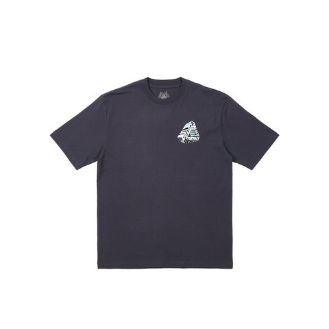 Palace TRI-CHROME T-SHIRT NAVY - Colorway