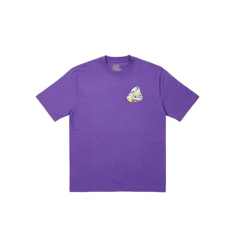 Palace TRI-CHROME T-SHIRT REGAL PURPLE - Colorway