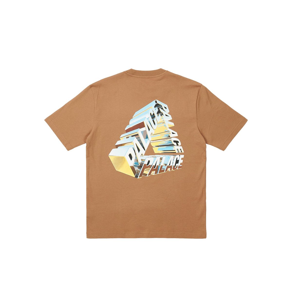 Palace TRI-CHROME T-SHIRT MOCHA (Spring 2023) - €48.00
