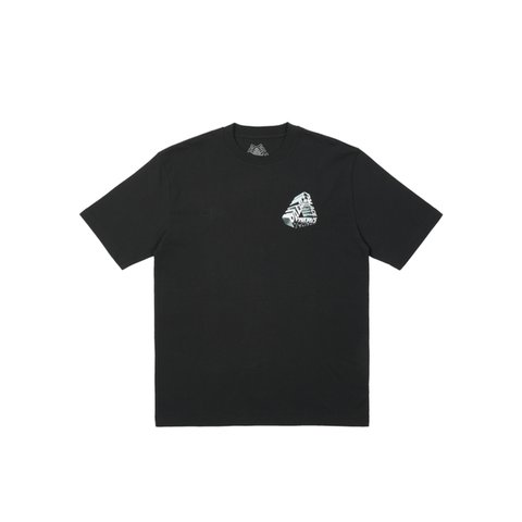 Palace TRI-CHROME T-SHIRT BLACK - Colorway