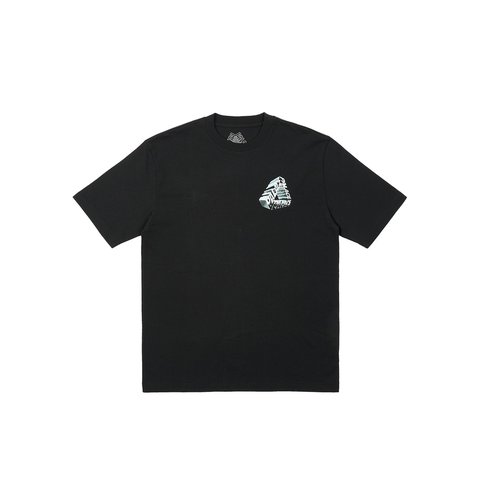 Palace TRI-CHROME T-SHIRT BLACK - Colorway