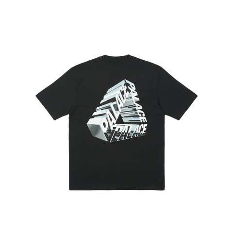 Palace TRI-CHROME T-SHIRT BLACK - Colorway
