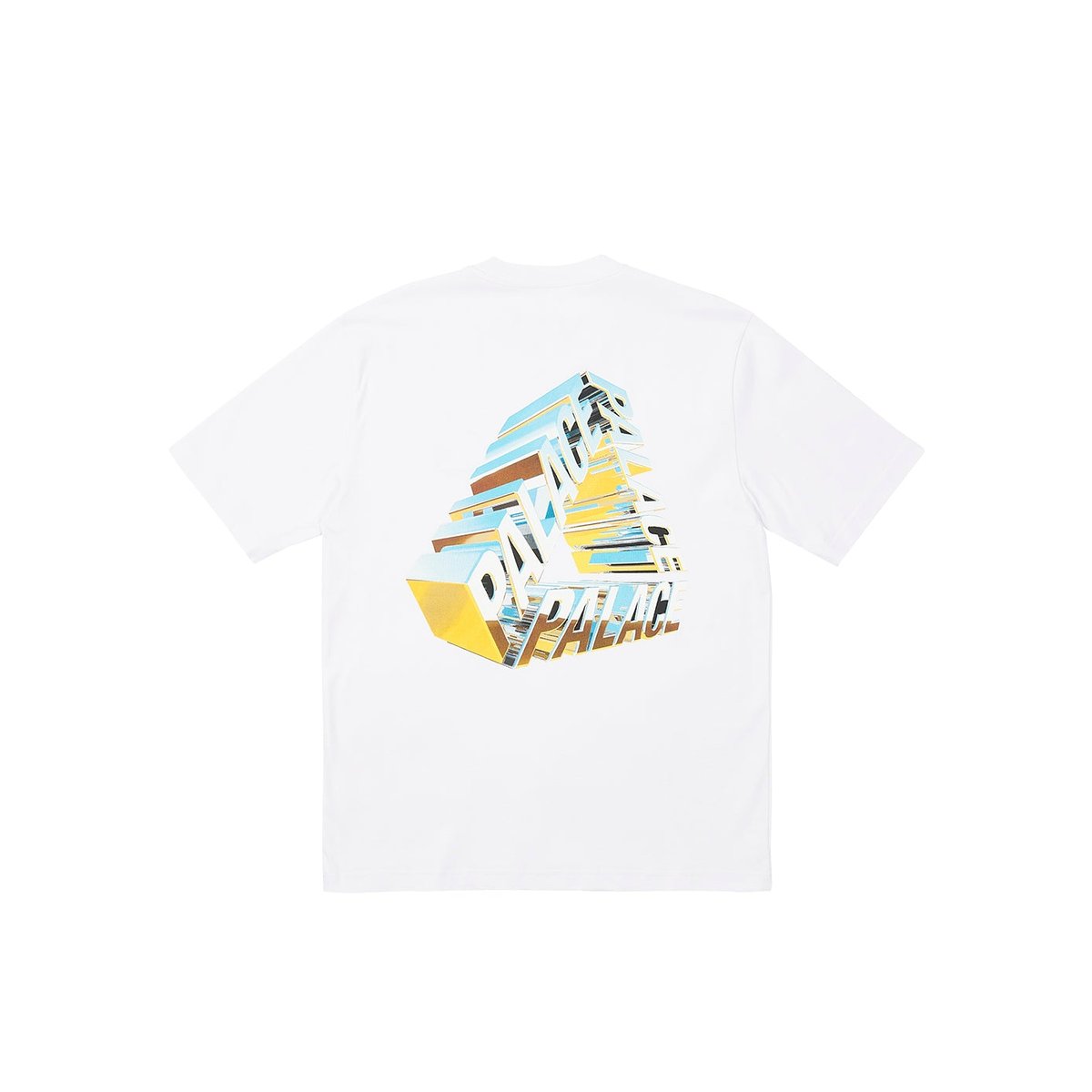 Palace TRI-CHROME T-SHIRT WHITE (Spring 2023) - €48.00