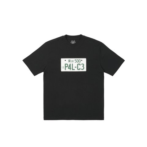 Palace PLATE T-SHIRT BLACK - Colorway