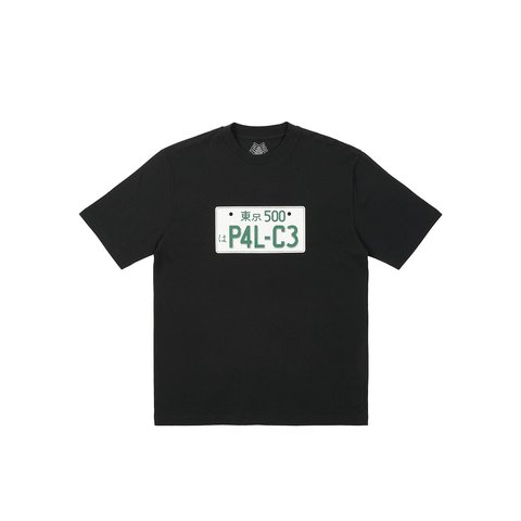 Palace PLATE T-SHIRT BLACK - €48.00