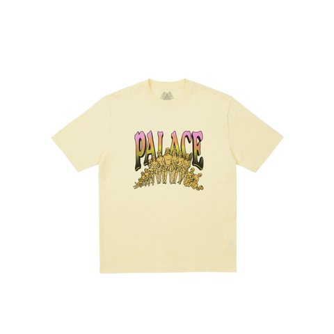 Palace FROM THE BEGINNING TO THE END T-SHIRT MELLOW YELLOW - Colorway