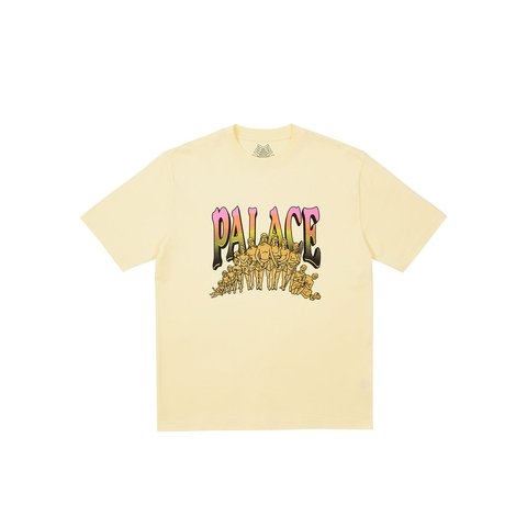 Palace FROM THE BEGINNING TO THE END T-SHIRT MELLOW YELLOW - $48.00