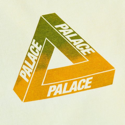 Palace REACTO TRI-FERG T-SHIRT YELLOW - Colorway