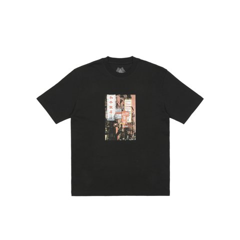 Palace DOWNTOWN T-SHIRT BLACK - Colorway