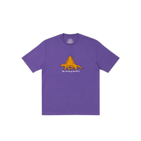 Palace TRIANGLOSAURUS T-SHIRT REGAL PURPLE - Colorway