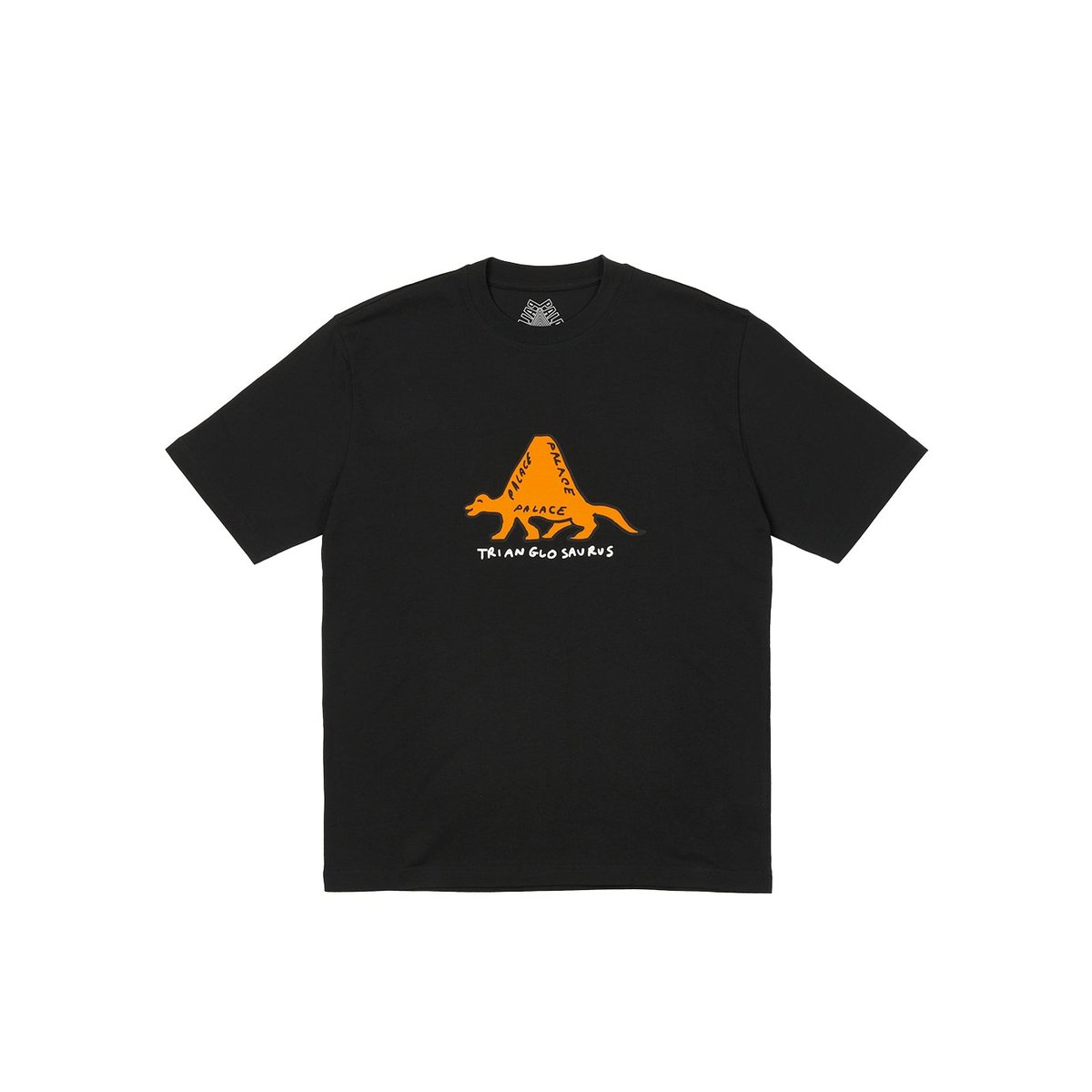 Palace TRIANGLOSAURUS T-SHIRT BLACK (Spring 2023) - €48.00