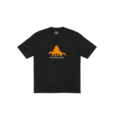 Palace TRIANGLOSAURUS T-SHIRT BLACK - €48.00