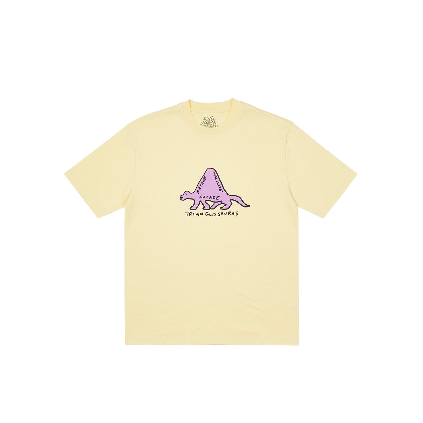 TRIANGLOSAURUS T-SHIRT MELLOW YELLOW