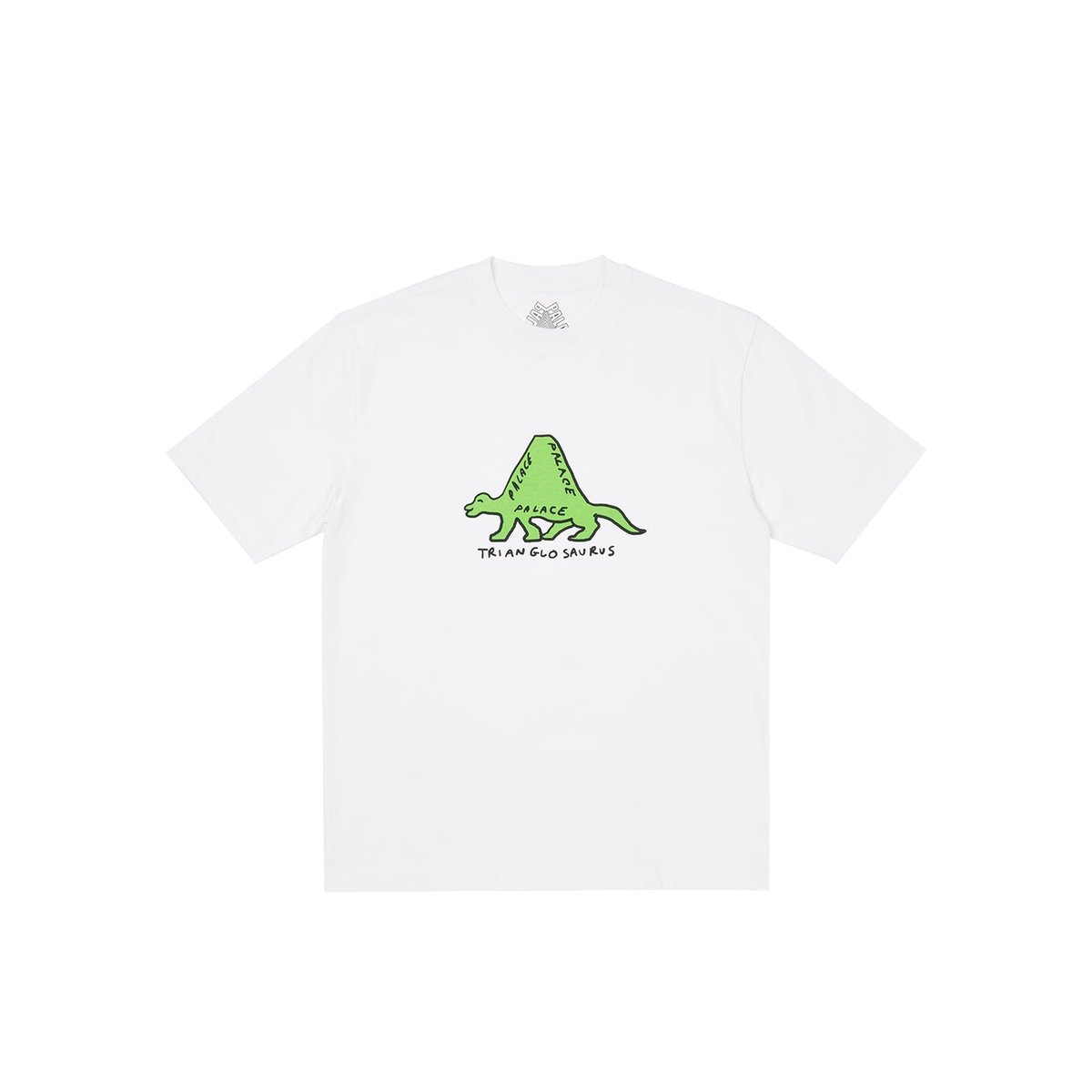 Palace TRIANGLOSAURUS T-SHIRT WHITE (Spring 2023) - €48.00