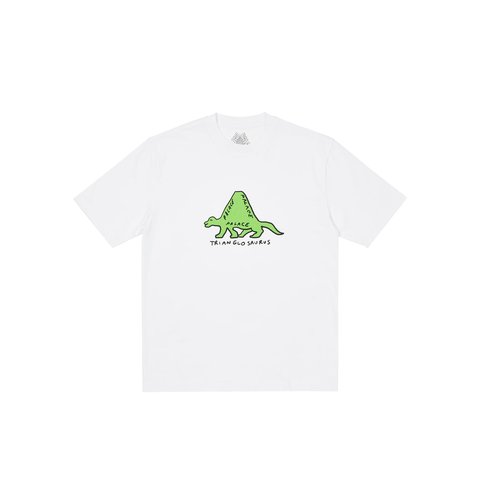 Palace TRIANGLOSAURUS T-SHIRT WHITE - €48.00