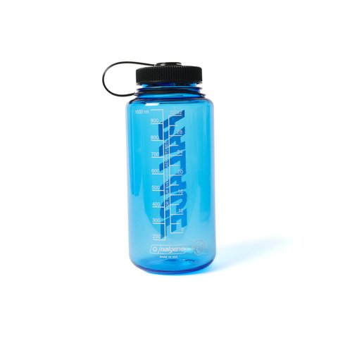 PALACE NALGENE FONT WATER BOTTLE BLUE