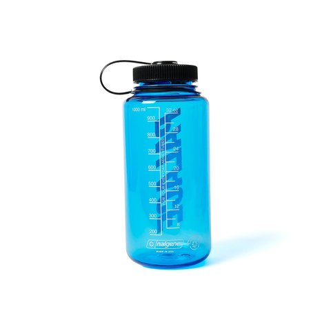 PALACE NALGENE FONT WATER BOTTLE BLUE