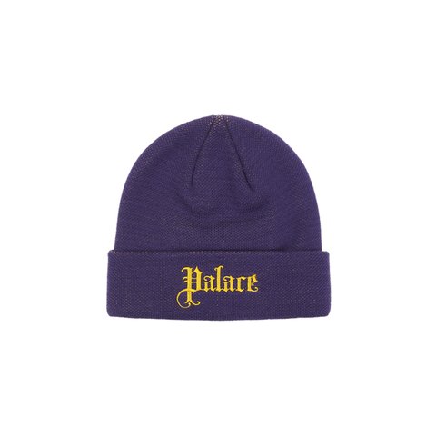 Palace MONA LISA BEANIE PURPLE - Colorway