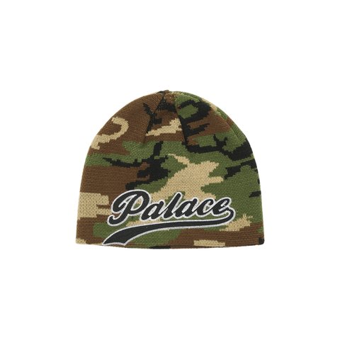 Palace SCRIPT NEIN CUFF BEANIE CAMO - Colorway