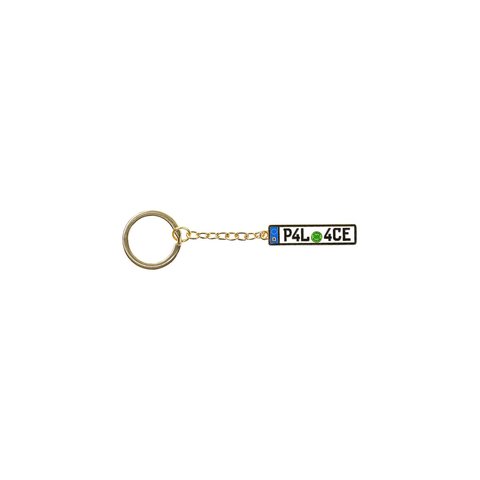 PLATE KEYRING EU