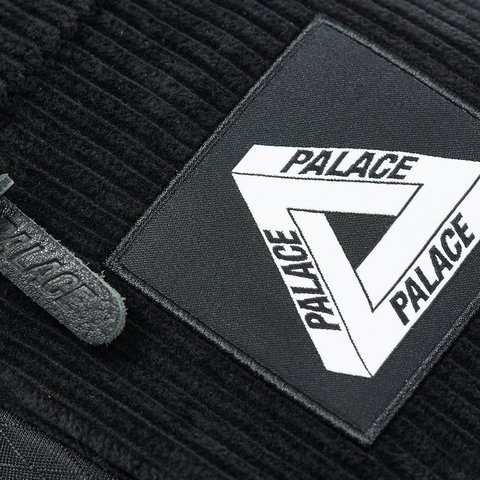 Palace CORDUROY SHOT BAG BLACK - Colorway