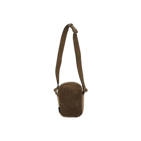 Palace CORDUROY SHOT BAG BROWN - Colorway