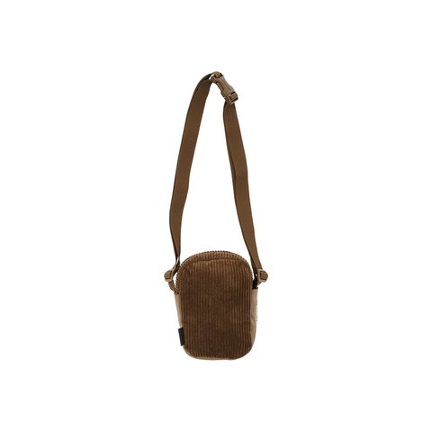 Palace CORDUROY SHOT BAG BROWN - Colorway