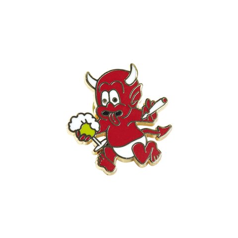 TEMPTATION PIN BADGE RED