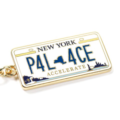Palace PLATE KEYRING NY - Colorway