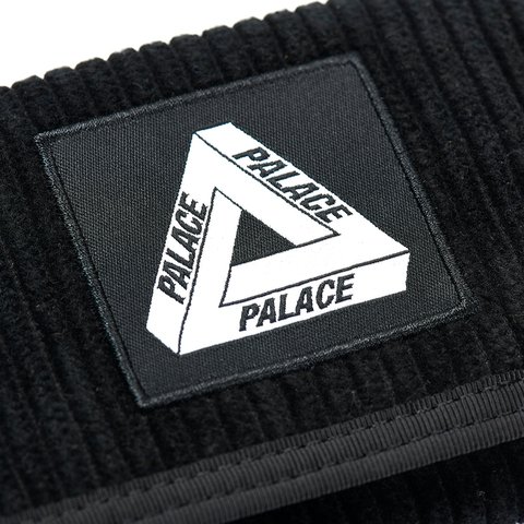 CORDUROY TRI WALLET BLACK