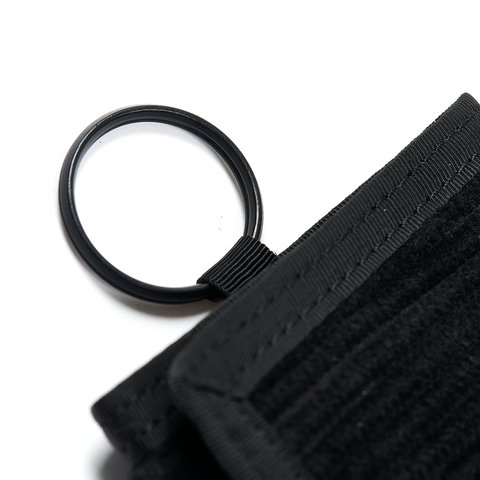 CORDUROY TRI WALLET BLACK