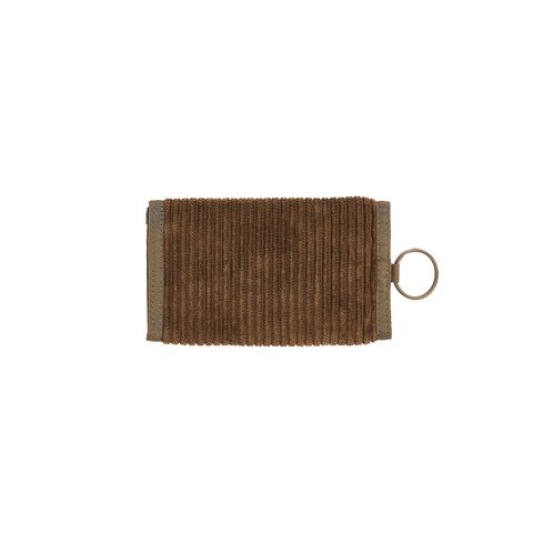 Palace CORDUROY TRI WALLET BROWN - Colorway